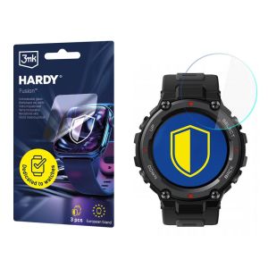 Hibridinis stiklas smartwatch Xiaomi Amazfit T-Rex Pro - 3mk HARDY® Fusion Watch Protection™