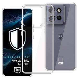 Skaidrus dėklas Motorola Edge 50 Neo – 3mk HARDY® Vision Case™