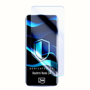 Nedūžtančios hibridinės stiklo plokštelės Redmi Note 14 4G - 3mk FlexibleGlass