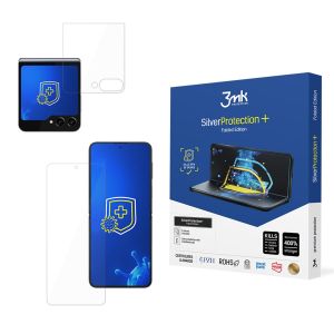 Apsauginė priešsmūginė plėvelė Samsung Galaxy Z Flip 6 / 7 FE - 3mk SilverProtection+ Sulankstoma redakcija
