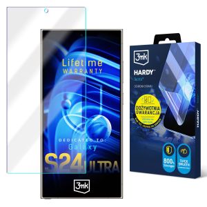 Ypač atspari plėvelė Samsung Galaxy S24 Ultra – 3mk HARDY® Tectra™ (viso gyvenimo garantija)