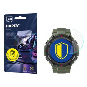 Hibridinis stiklas smartwatch Xiaomi Amazfit T-Rex 1.3 - 3mk HARDY® Fusion Watch Protection™