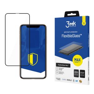 Nedūžtantis hibridinis stiklas Apple iPhone 11 Pro Max - 3mk FlexibleGlass Max