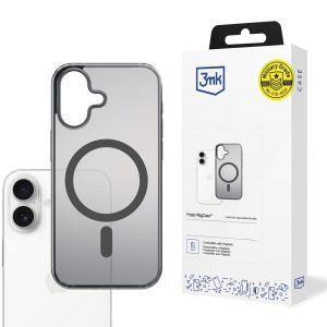Dėklas Apple iPhone 17 - 3mk Frosty MagCase Juodas