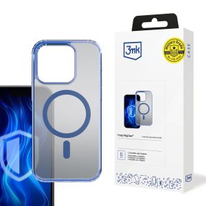 Dėklas Apple iPhone 14 Pro - 3mk Frosty MagCase Blue
