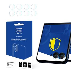 Stiklas fotoaparato objektyvui Motorola Razr 50 Ultra (front) - 3mk objektyvo apsauga