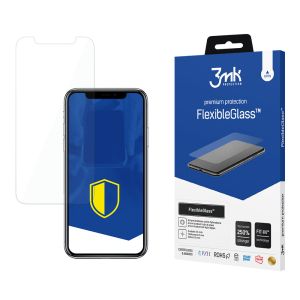 Nedūžtančios hibridinės stiklo plokštelės Apple iPhone X/XS/11 Pro - 3mk FlexibleGlass