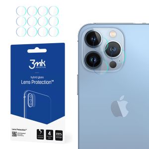 Objektyvo stiklas Apple iPhone 13 Pro Max fotoaparatui - 3mk Lens Protection