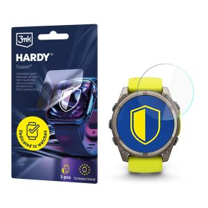 Hibridinis stiklas smartwatch Garmin Fenix 8 Solar/Sapphire 51mm - 3mk HARDY® Fusion Watch Protection™