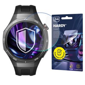 Hibridinis stiklas smartwatch Huawei Watch GT 5 Pro 46mm - 3mk HARDY® Fusion Watch Protection™