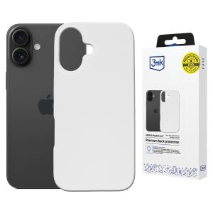Prabangus dėklas Apple iPhone 16 - 3mk HARDY MagSilicone White