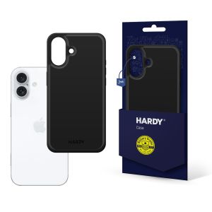 Dėklas, skirtas Apple iPhone 16 - 3mk Hardy® Silky Leather MagCase™