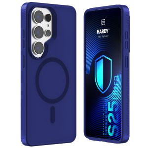Dūminis dėklas su MagSafe, skirtas Samsung Galaxy S25 Ultra – 3mk HARDY® Hazy MagCase™ Blue
