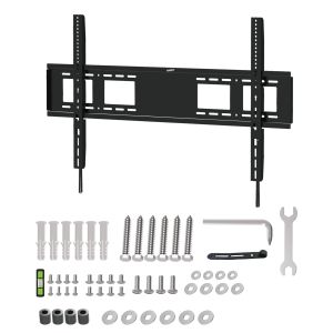 Sieninis televizoriaus laikiklis 60–120 colių 3mk HARDY® MaxX 120™ - itin plonas, VESA, iki 120 kg