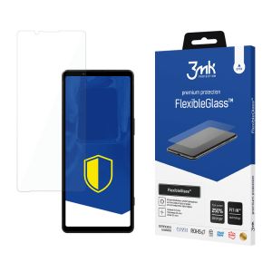 Nedūžtančios hibridinės stiklo plokštelės Sony Xperia 5 V - 3mk FlexibleGlass