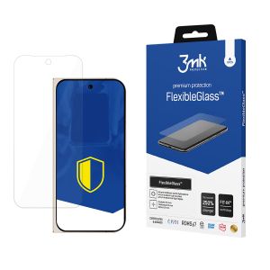 Nedūžtančios hibridinės stiklo plokštelės Google Pixel 9 Pro Fold (front) - 3mk FlexibleGlass