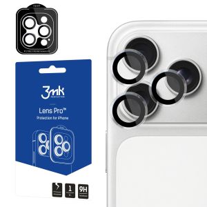 Grūdintas stiklas kameros objektyvui Apple iPhone 17 Pro/ iPhone 17 Pro Max 3mk Lens Protection Pro Transparent