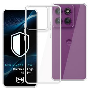 Skaidrus dėklas Motorola Edge 60 Pro – 3mk HARDY® Vision Case™