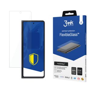 Nedūžtančios hibridinės stiklo plokštelės Samsung Galaxy Z Fold 3 5G (Front) - 3mk FlexibleGlass