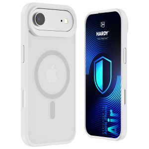 Dūminis dėklas su MagSafe, skirtas Apple iPhone Air – 3mk HARDY® Hazy MagCase™ White