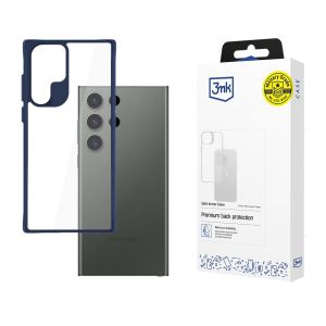 Dėklas Samsung Galaxy S24 Ultra - 3mk Satin Armor Case+ Blue