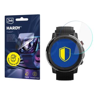 Hibridinis stiklas smartwatch Xiaomi Amazfit Stratos 3 - 3mk HARDY® Fusion Watch Protection™