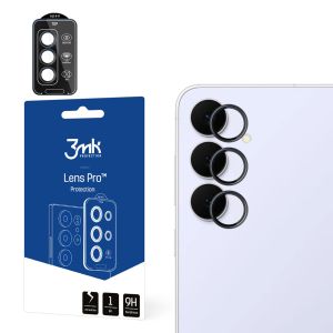 Grūdintas stiklas kameros objektyvui Samsung Galaxy S25 FE 3mk Lens Protection Pro Black