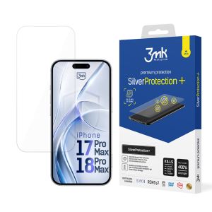 Smūgiams atspari apsauginė plėvelė Apple iPhone 17 Pro Max/ 18 Pro Max - 3mk SilverProtection+