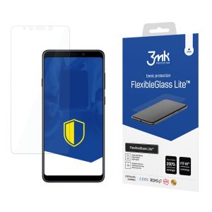 Nedūžtančios hibridinės stiklo plokštelės Samsung Galaxy A9 2018 - 3mk FlexibleGlass