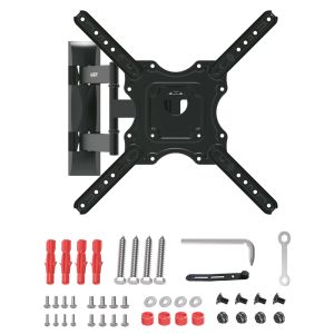Sieninis televizoriaus laikiklis 32–70 colių 3mk HARDY® Xplore 35™ - reguliuojamas, su pasukimu, VESA, iki 35 kg