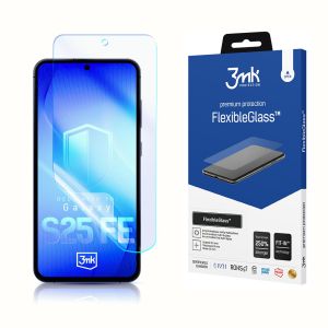 Nedūžtančios hibridinės stiklo plokštelės Samsung Galaxy S25 FE - 3mk FlexibleGlass