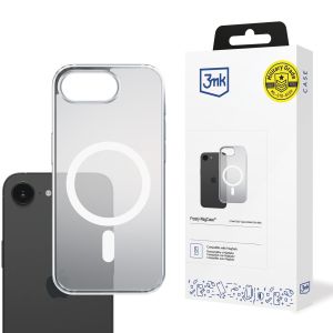 Dėklas Apple iPhone 16E/ iPhone 17E - 3mk Frosty MagCase White
