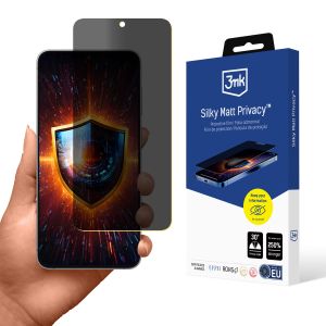 Privatumo apsauginė plėvelė Samsung Galaxy S26 FE - 3mk Silky Matt Privacy