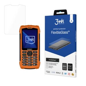 Nedūžtančios hibridinės stiklo plokštelės Evolveo StrongPhone H1 - 3mk FlexibleGlass