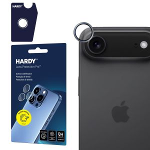 Objektyvo apsauga ant Apple iPhone Air HARDY Lens Protection Pro Titanium Gray