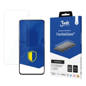 Nedūžtančios hibridinės stiklo plokštelės Samsung Galaxy A80 - 3mk FlexibleGlass