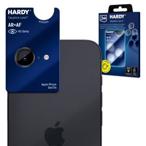 Safyro stiklas objektyvui Apple iPhone 16E/ iPhone 17E - 3mk HARDY® Sapphire Lens™