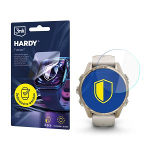 Hibridinis stiklas smartwatch Garmin Fenix 8 Amoled 43mm - 3mk HARDY® Fusion Watch Protection™