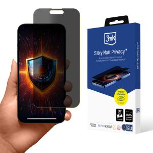 Folia privatizuojanti prie Apple iPhone 15 Pro - 3mk Silky Matt Privacy