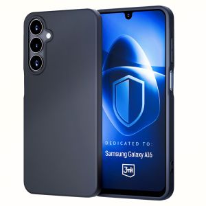 Dėklas Samsung Galaxy A16 4G / 5G - 3mk Matt Case Black