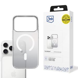 Dėklas Apple iPhone 17 Pro/ 18 Pro - 3mk Frosty MagCase White