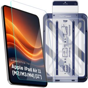 Grūdintas stiklas su aplikatoriumi ant Apple iPad Air 11 (M2/M3/M4) (11inch) - 3mk HARDY® GlassTab ProFIT™