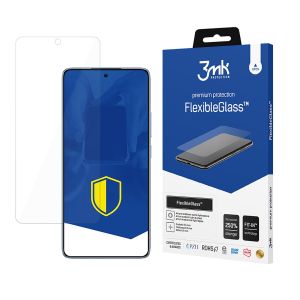 Nedūžtančios hibridinės stiklo plokštelės Xiaomi 14T / 14T Pro - 3mk FlexibleGlass