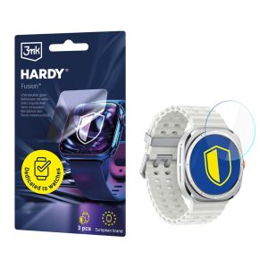 Hibridinis stiklas smartwatch Samsung Galaxy Watch 7 Ultra - 3mk HARDY® Fusion Watch Protection™