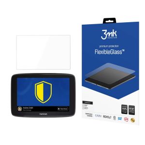 Nedūžtančios hibridinės stiklo plokštelės TomTom Go Basic - 3mk FlexibleGlass