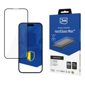 Grūdintas apsauginis stiklas Apple iPhone 17 Pro - 3mk HardGlass Max