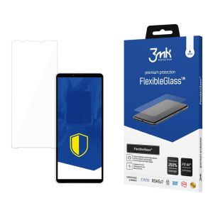 Nedūžtančios hibridinės stiklo plokštelės Sony Xperia 10 V - 3mk FlexibleGlass