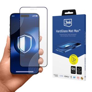 Matinis grūdintas stiklas Apple iPhone 18 Pro Max – 3mk HardGlass Matt Max
