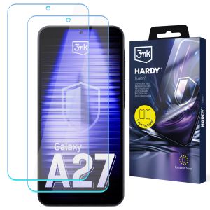 2x Hibridinė stiklo plokštelė Samsung Galaxy A27 5G - 3mk HARDY® Fusion™