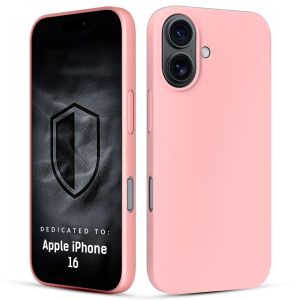 Silikoninis dėklas su MagSafe skirtas Apple iPhone 16 - 3mk HARDY® Mellow MagCase™ Pink